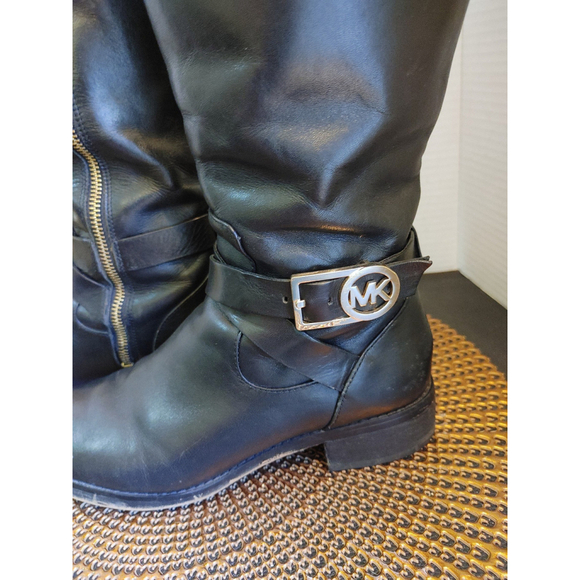 Michael Kors Rory Leather Boots Size 6M - Picture 2 of 6